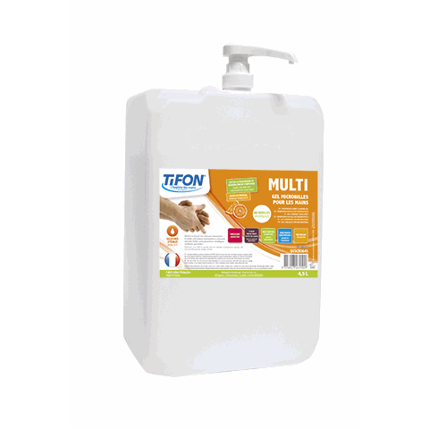 SAVON POMPE GEL MICROBILLES 4x4,5L